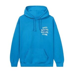 Anti Social Social Club blue Hoodie